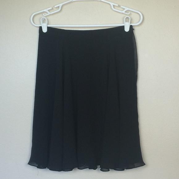 ADRIANNA PAPÉLL Evening Essentials Chiffon Skirt - Picture 1 of 5